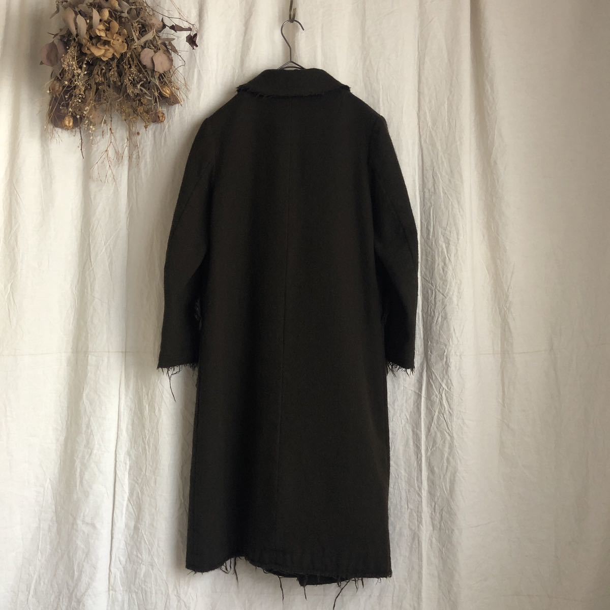全ての des COMME tricot レア GARONS Sサイズ カーキ ロング