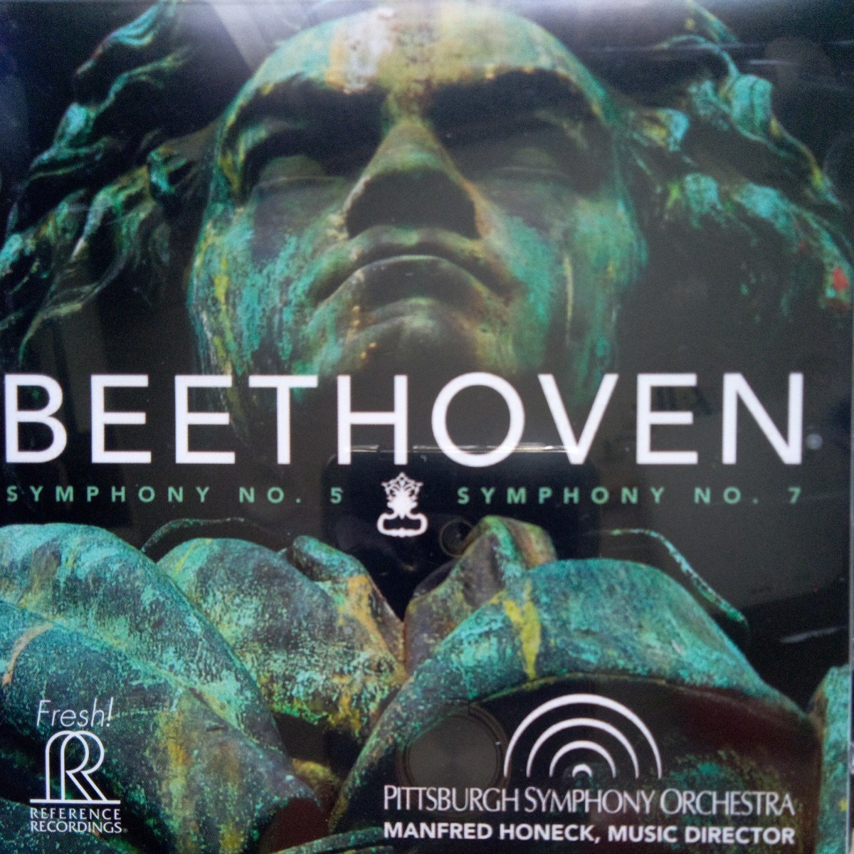 ベートーベン　交響曲第5番「運命」/交響曲「第７番」　M.ホーネック指揮ピッツバーグ交響楽団　SACD HDCD 5.1ch　米リファレンスFR-718_画像1