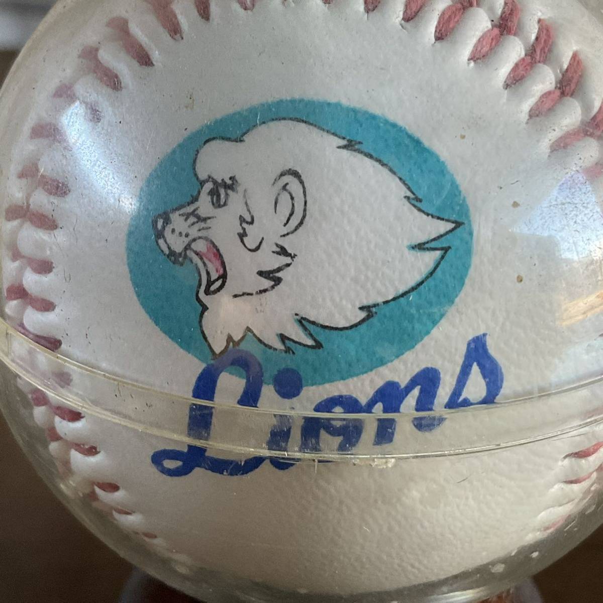サインボール 西武ライオンズ 300号ホームラン達成記念ボール 記念品 コレクション 昭和レトロ 野球の画像8
