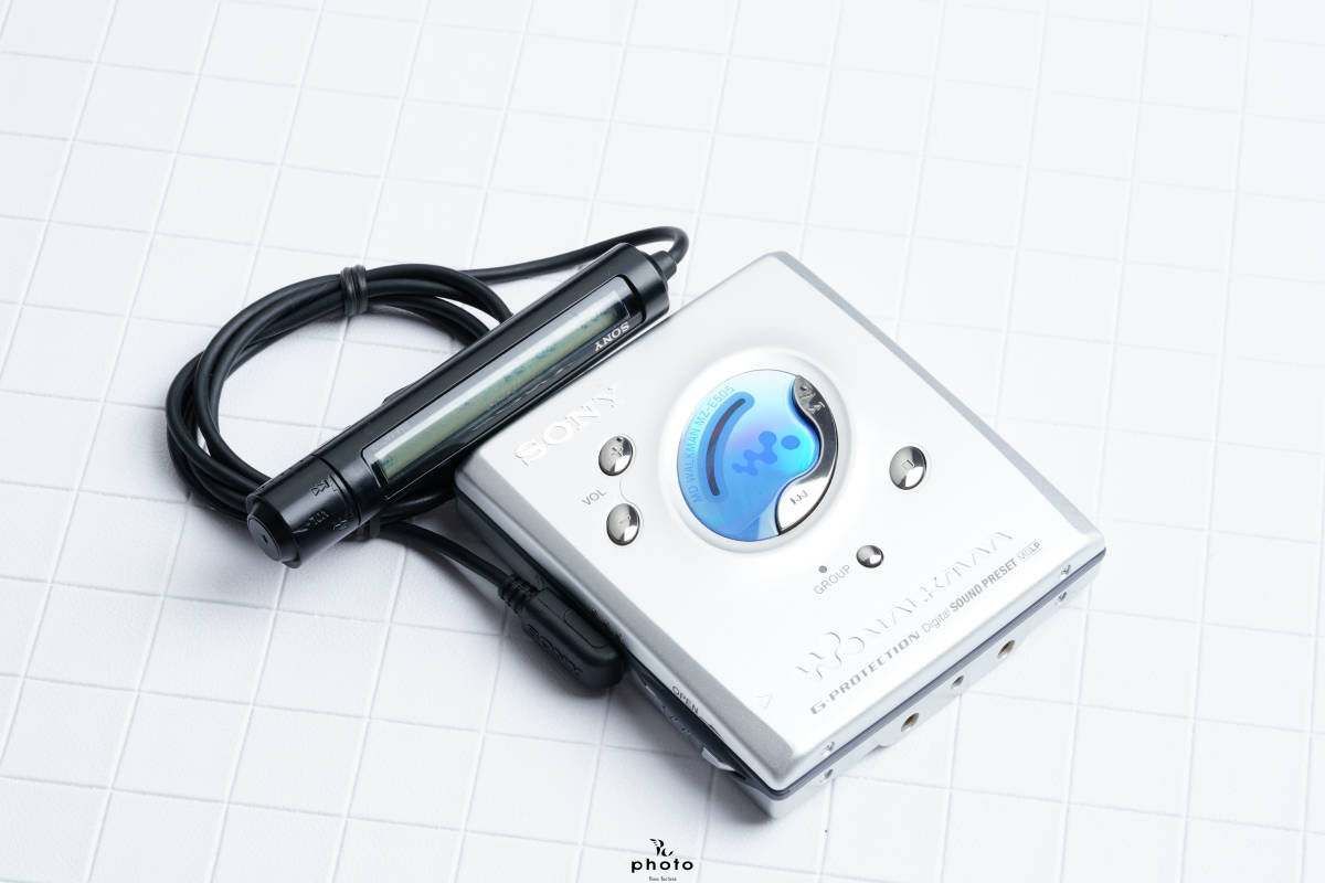 極美品・動作品丨SONY MD WALKMAN MDLP対応 MDプレーヤー MZ-E505 整備品_画像5