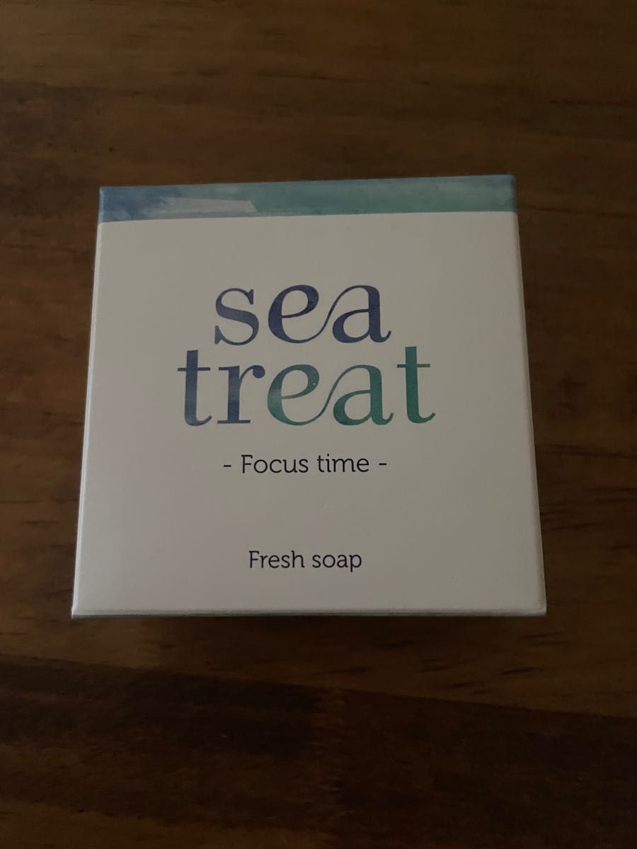 【新品未開封】sea treat◯フレッシュソープ（化粧石鹸）さっぱりタイプ（Focus time ～ペパーミントの香り～）