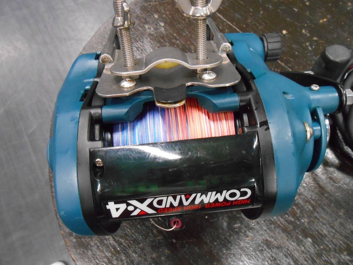 ミヤマエ ミヤエポック名機 電動リール コマンドCX-4 DC12V ミヤマエ ミヤエポック名機 電動リール コマンドCX-4 DC12V