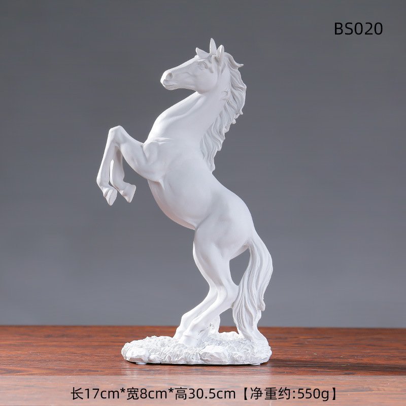 新入荷 インテリア小物 馬の置物 馬 ブロンズ風オブジェ 風水グッズ_画像6