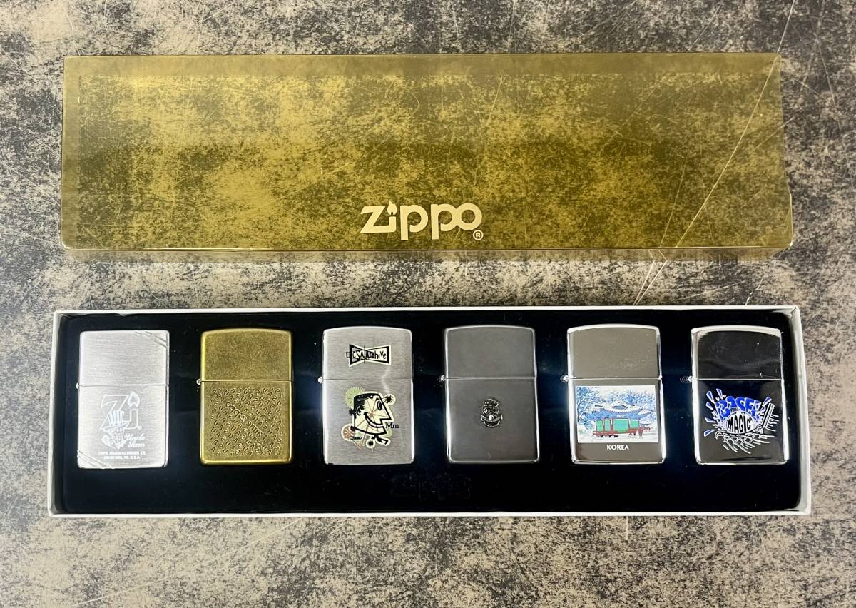 ☆X41) Zippo ジッポ 6点セット UncleSam CSA ARCHIVE KOREA BASEL