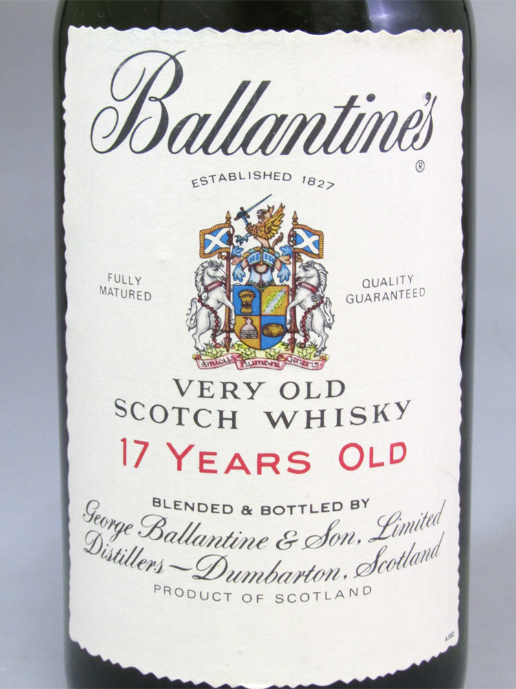 ■☆ 古酒 未開栓 Ballantines バランタイン 17年 760ml 43度 スコッチ ウイスキー ∵_画像5