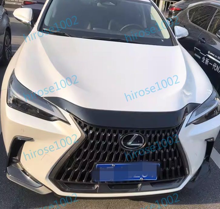 2022 レクサス LEXUS NX260 nx350h NX400h エクステリアフロントエンジンフッドエアアウトレットカバートリム 2色選択_画像3