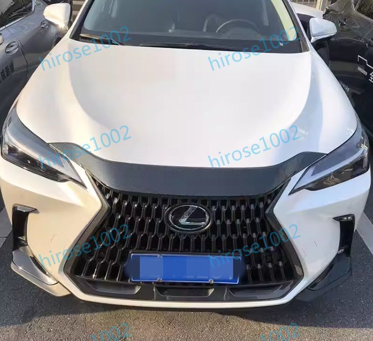 2022 レクサス LEXUS NX260 nx350h NX400h エクステリアフロントエンジンフッドエアアウトレットカバートリム 2色選択_画像5