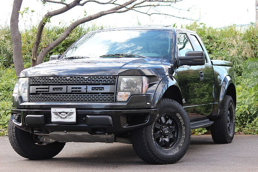 ★ Хороший двигатель ★ 11y Ford F150 SVT Raptor Super Cab 4WD Новый SR Подлинный многофункциональный монитор Multi Multi Outdoor Back ■ Транспортные средства OK ■ ■