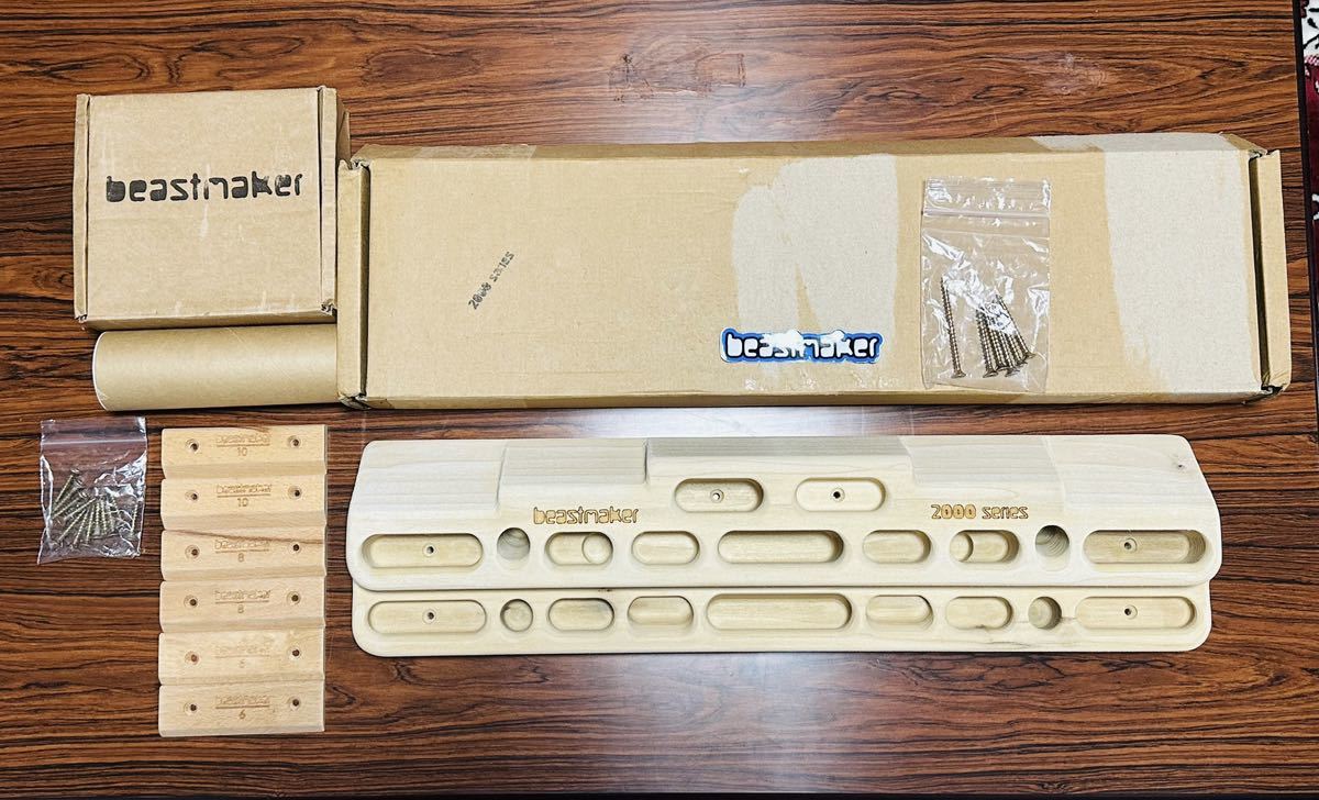 【最終出品】Beastmaker Fingerboard 2000 & Micros /ビーストメーカー フィンガーボード　2000 & マイクロズ　セット　ボルダリング