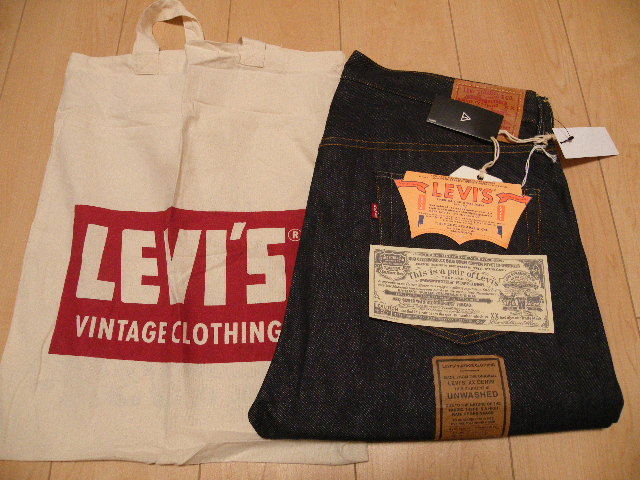  Denim shop ... new goods unused Levi's 501xx1954 year w38L36 reissue American made USA made 54501-0001 corn Denim the first period 