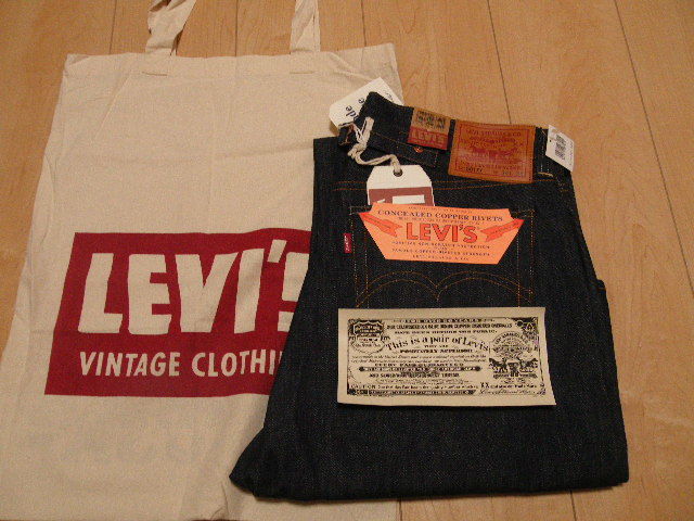  Denim shop ... new goods unused Levi's 501xx1937 year w34L36 reissue American made 50137-0011 corn Denim 37501