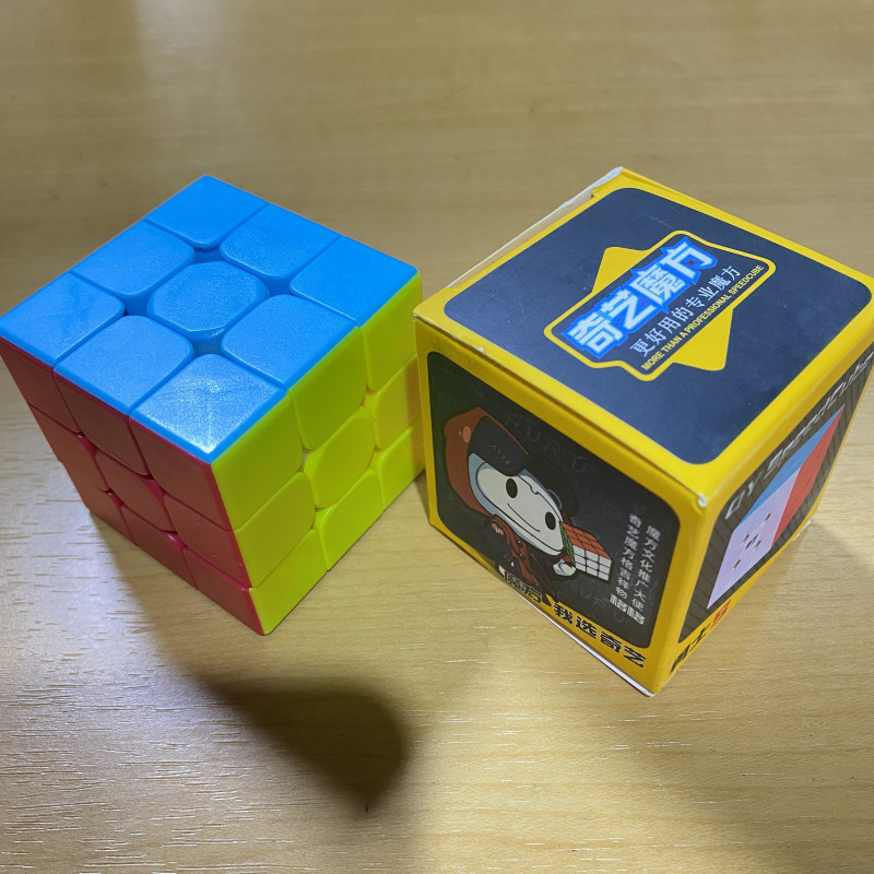 ルービックキューブステッカーレス 立体パズル 脳トレ知育玩具マジックキューブ_画像3