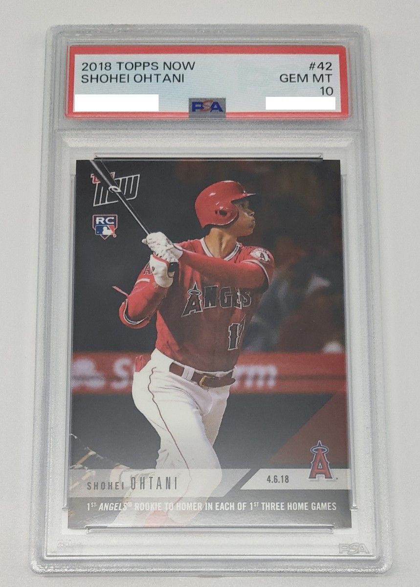 RC PSA10 大谷翔平 #42 2018 Topps Now