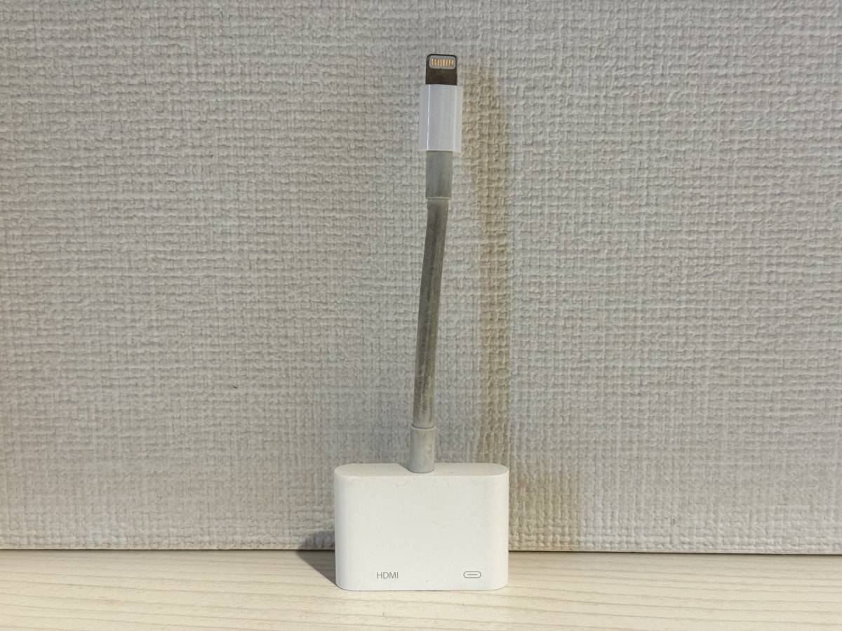 【送料無料・匿名配送】アップル純正 Apple MD826AM/A Lightning Digital AVアダプタ HDMI 充電_画像2