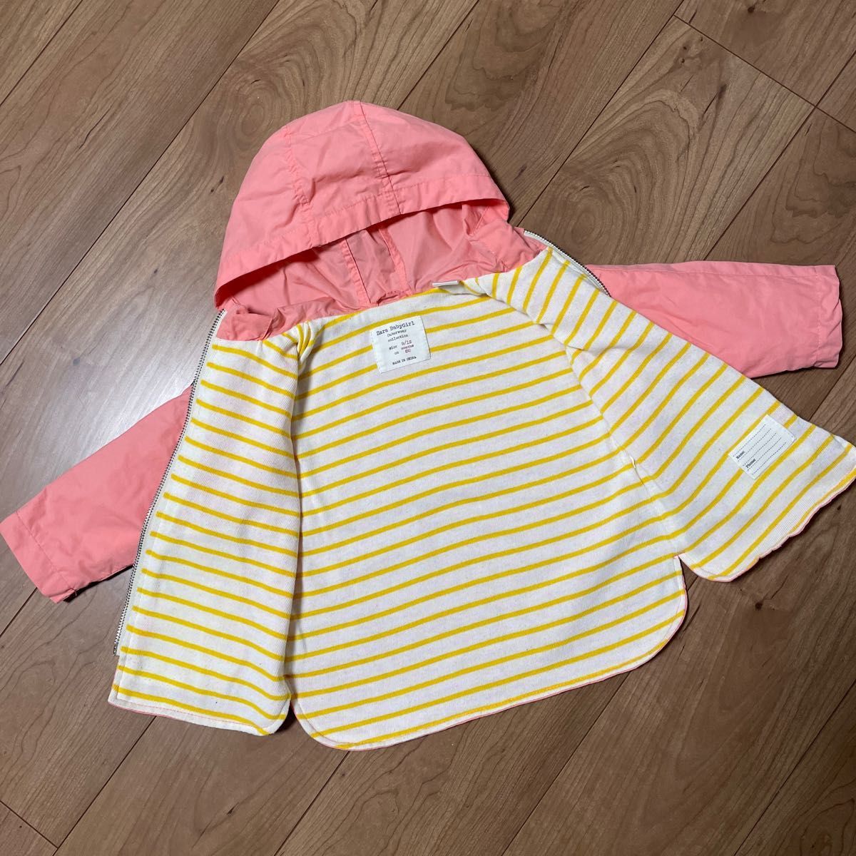 Zara BabyGirl   Outerwear  oollection ジップアップジャケット　9/12months・80cm