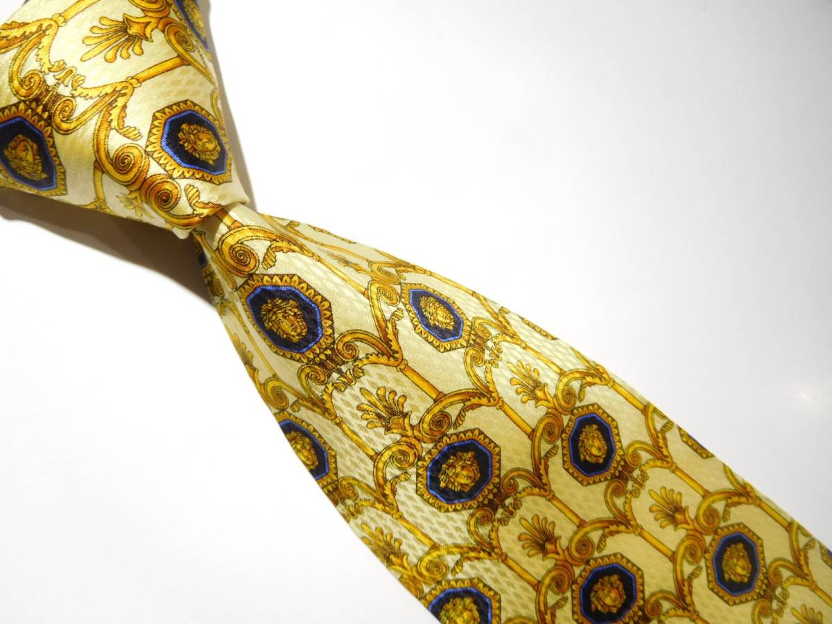 (11) VERSACE bell search necktie /4/ Versace as good as new goods 