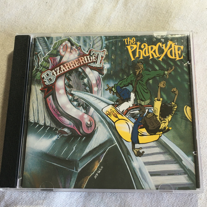 ★難あり　THE PHARCYDE「BIZARRE RIDE II THE PHARCYDE」＊ソフトケースでの保管につき、裏ジャケ等にシワ・キズ・テープでの補修等あり_画像1