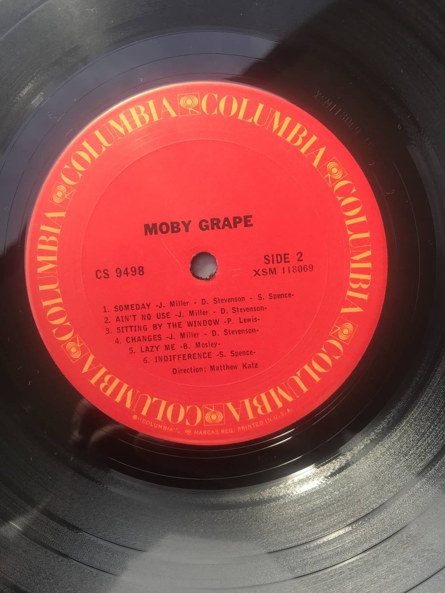 Moby Grape / ColumbiaCS 9498 / 1967/ 印刷されたポスターは含まれません/ [USA盤]_画像5