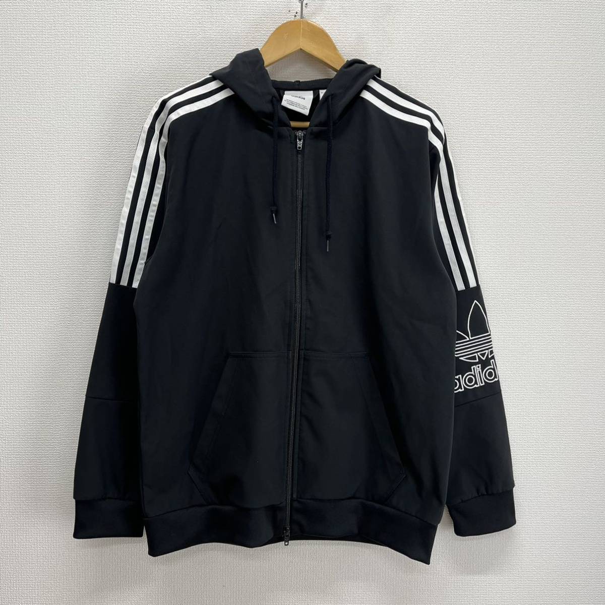 adidas Originals アディダス オリジナルス DX3853 OUTLINE FZ HOODIE ジップアップパーカー L 10110726_画像1