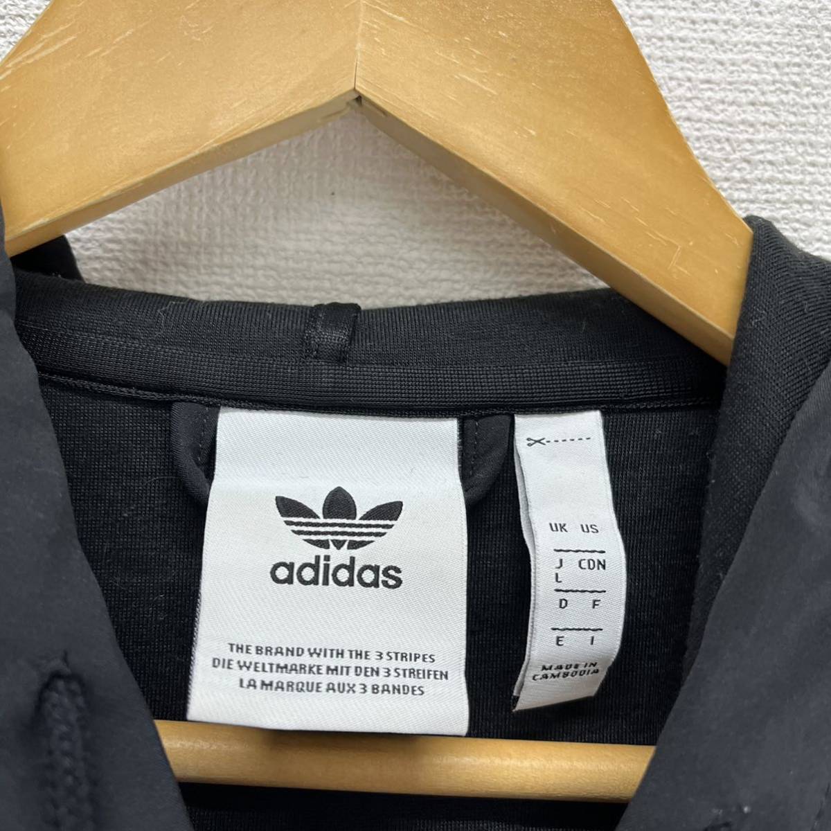 adidas Originals アディダス オリジナルス DX3853 OUTLINE FZ HOODIE ジップアップパーカー L 10110726_画像7