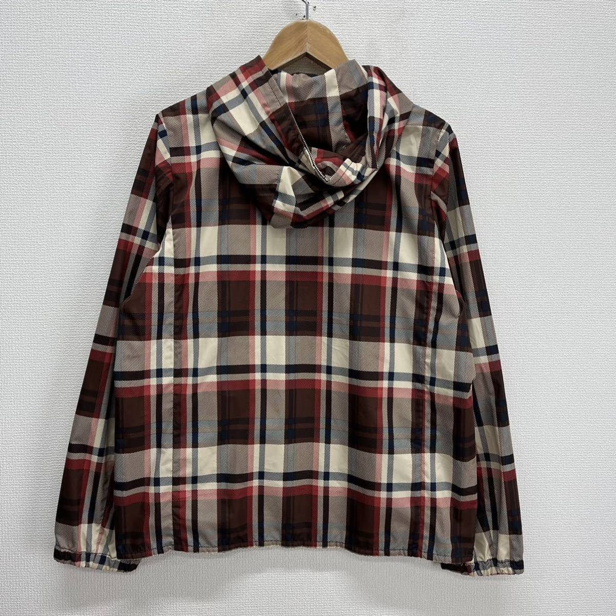 A BATHING APE エイプ チェック フード付きジャケット パーカー