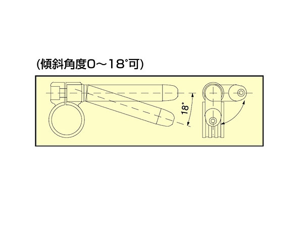 ハリケーン HURRICANE FZR400R 89 1WG-080101-用 セパレートハンドル TYPE III ゴールド HS4109G-01_画像3