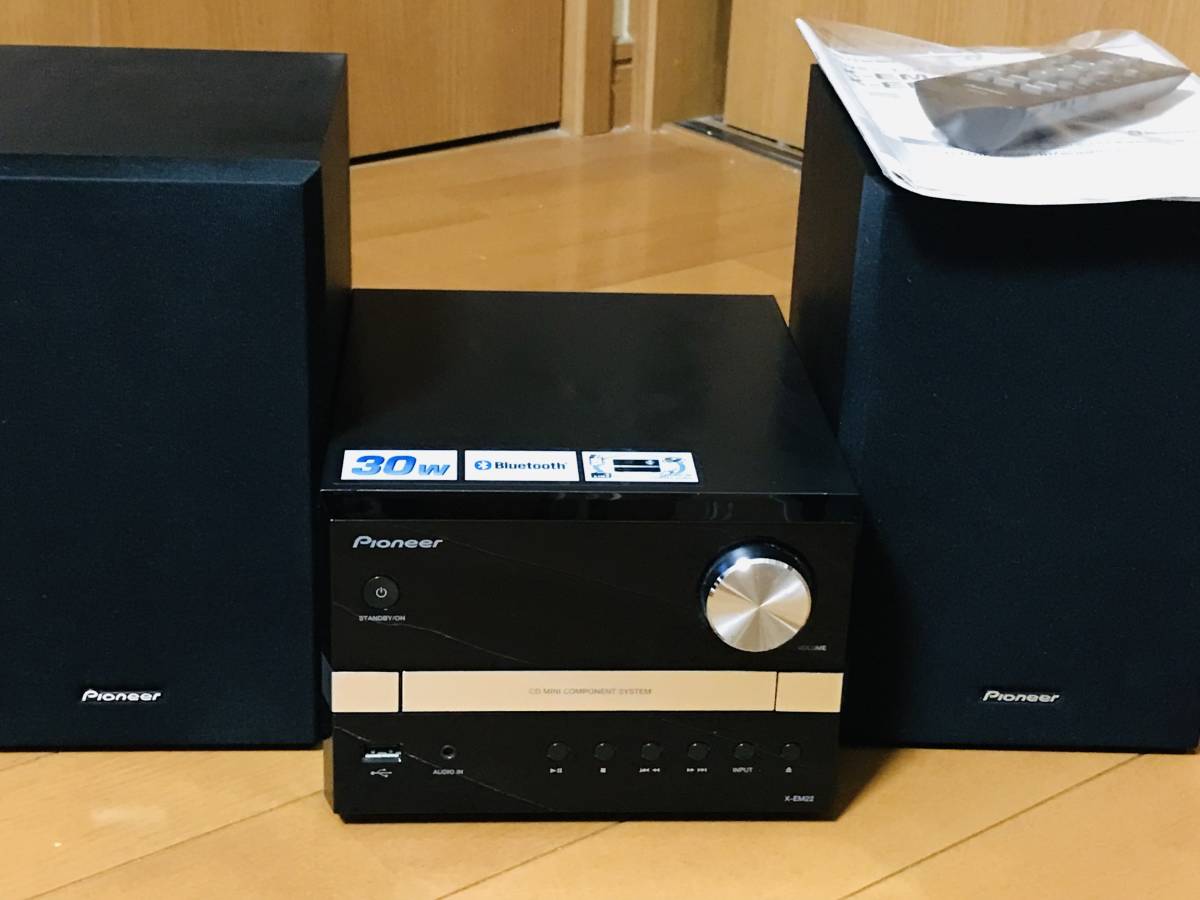 新着 ☆Pioneer パイオニア リモコン 取説付☆ X-EM22 Bluetooth対応CD