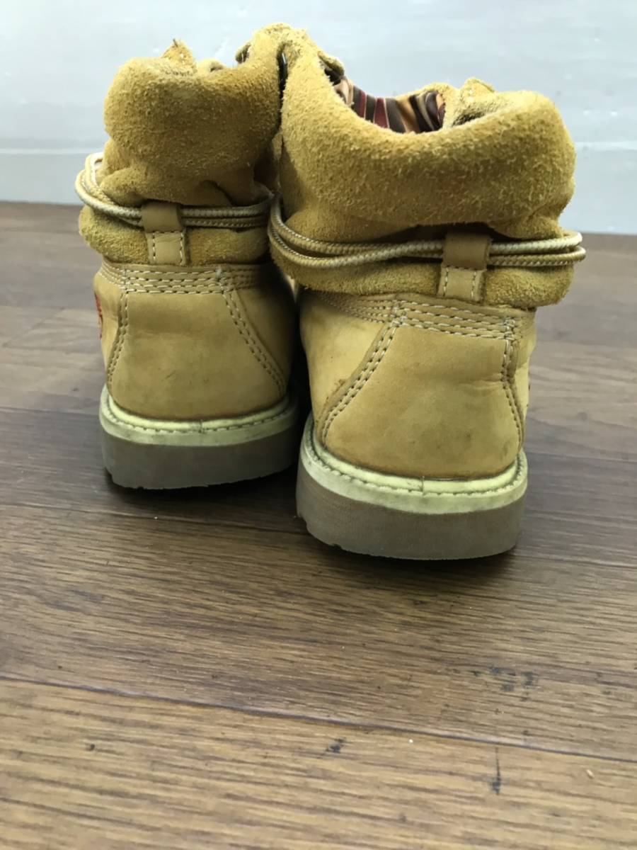  free shipping .51055 Timberland Timberland Junior boots 5.5W 3813R 10740 size 22-22.5cm