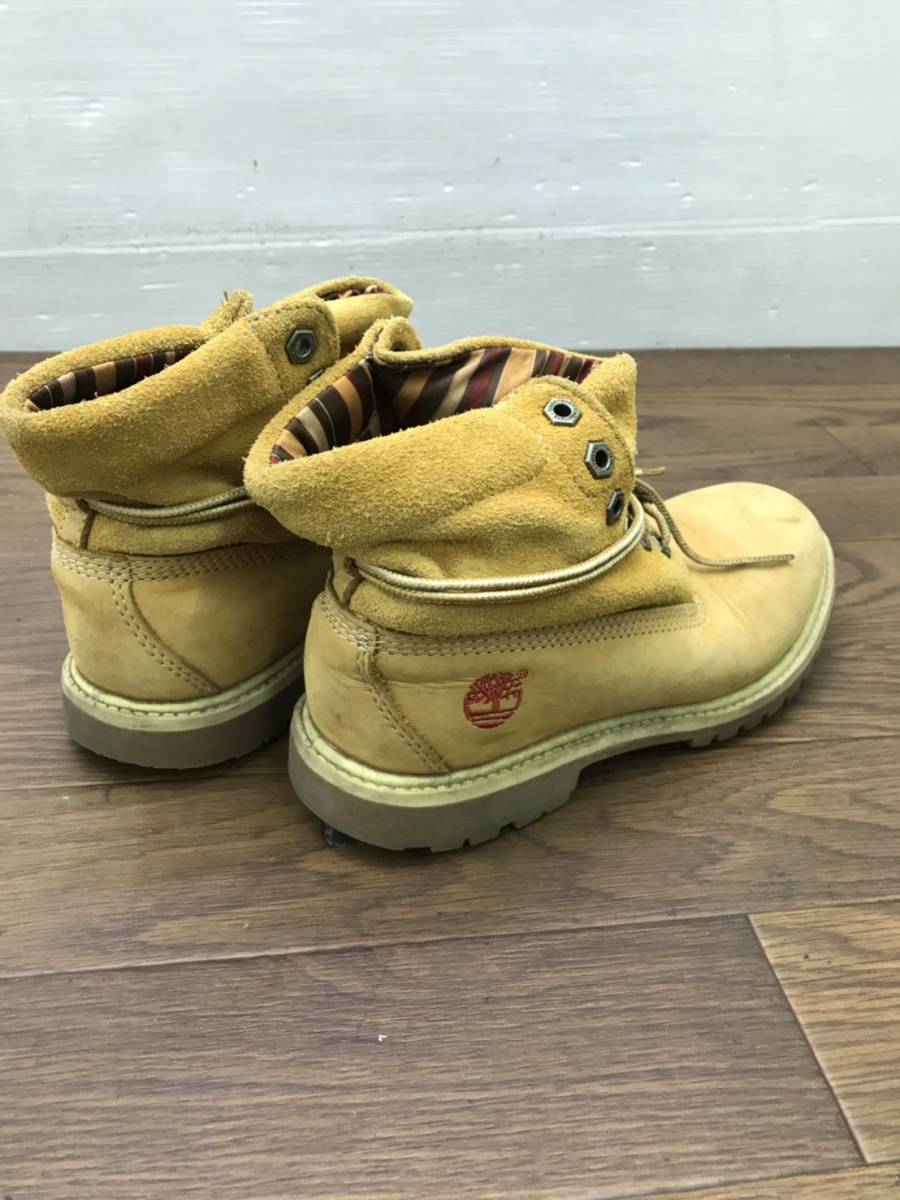 送料無料こ51055　ティンバーランド Timberland ジュニア ブーツ 　5.5W　3813R　10740　サイズ 22-22.5cm_画像2