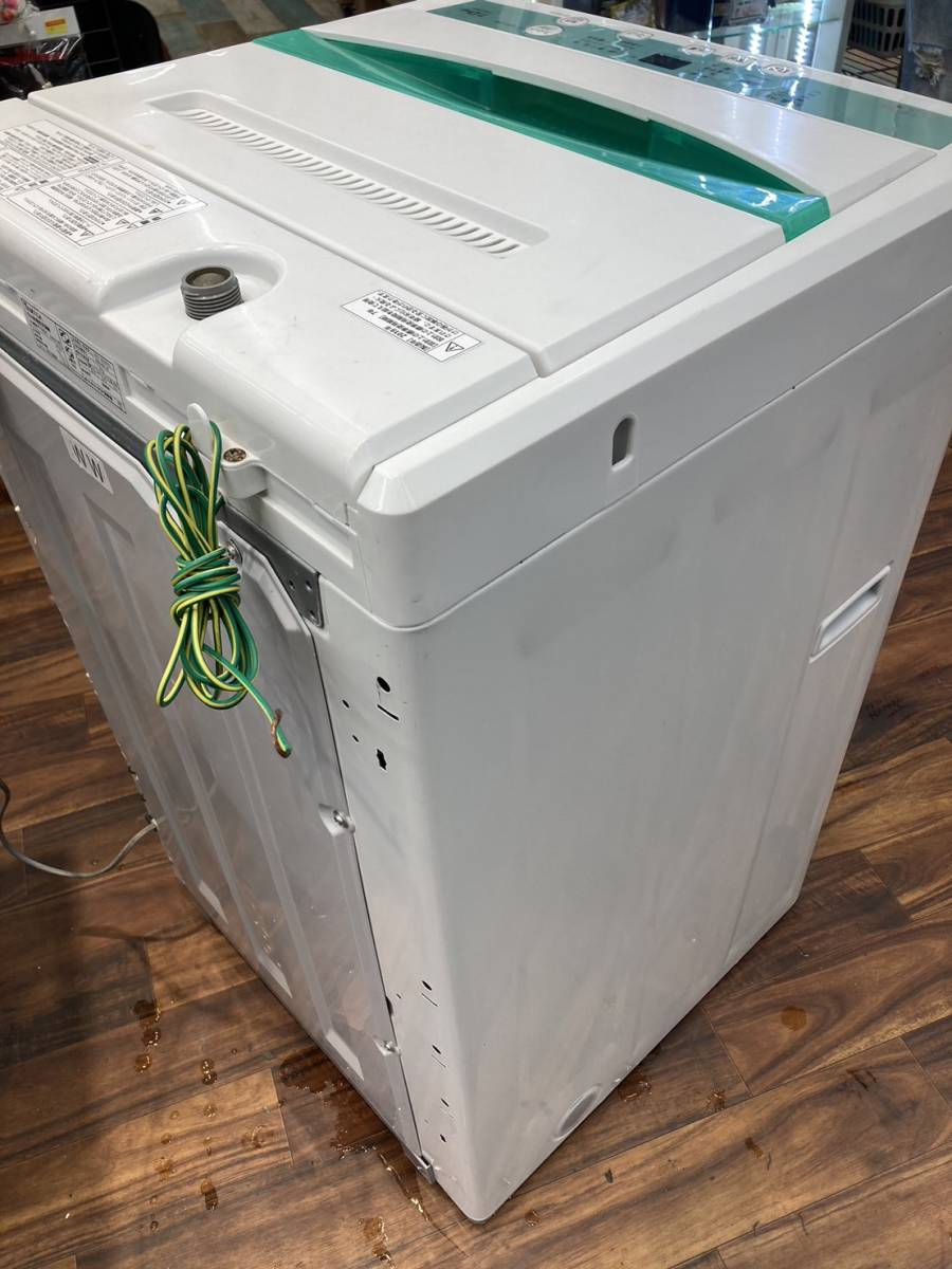 送料無料S77438 ヤマダ電気　全自動洗濯機 YWM-T70D1 2019年製 良品　7.0ｋｇ_画像3
