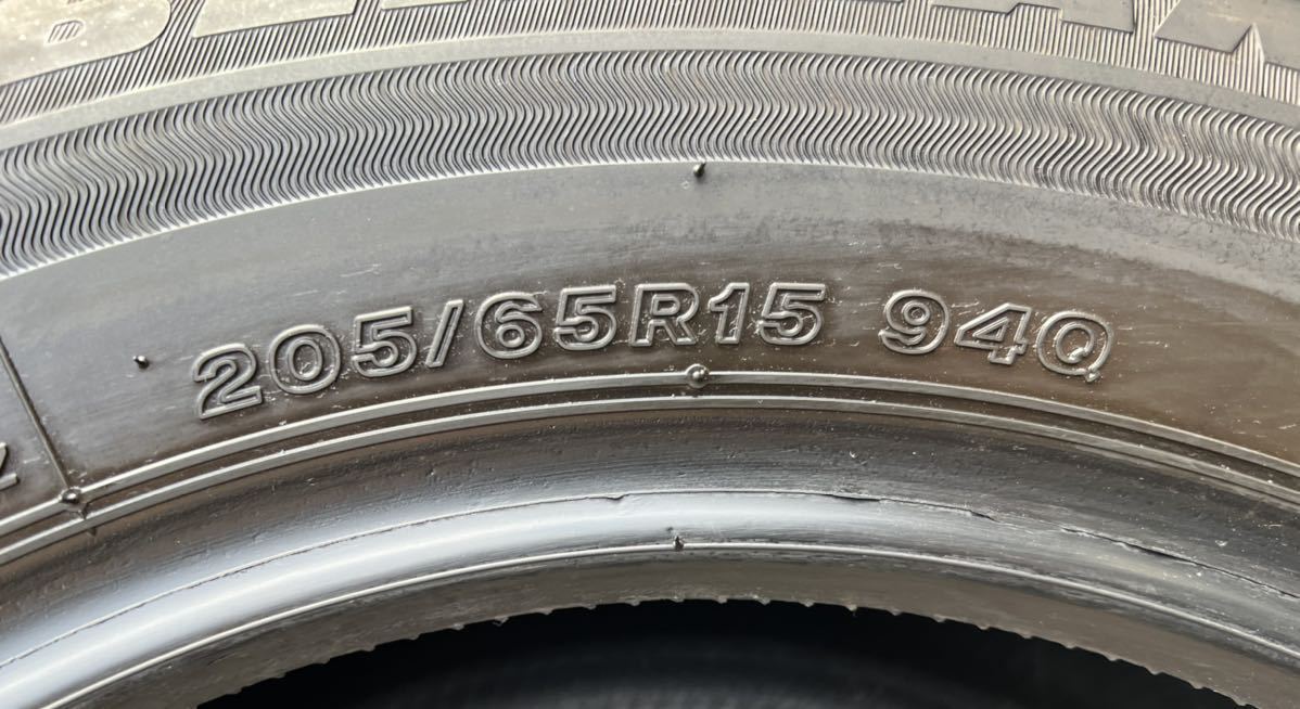 スタッドレス　ブリヂストン 205/65R15 94Q BLIZZAK VRX3 ブリザック BRIDGESTONE 2021年製　ステップワゴン　4本セット_画像6