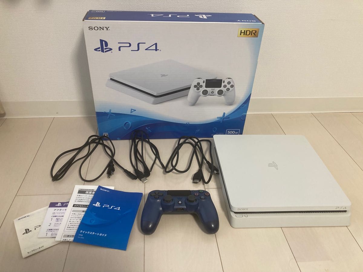 PS4本体 CUH-2200AB02 グレイシャーホワイト|PayPayフリマ