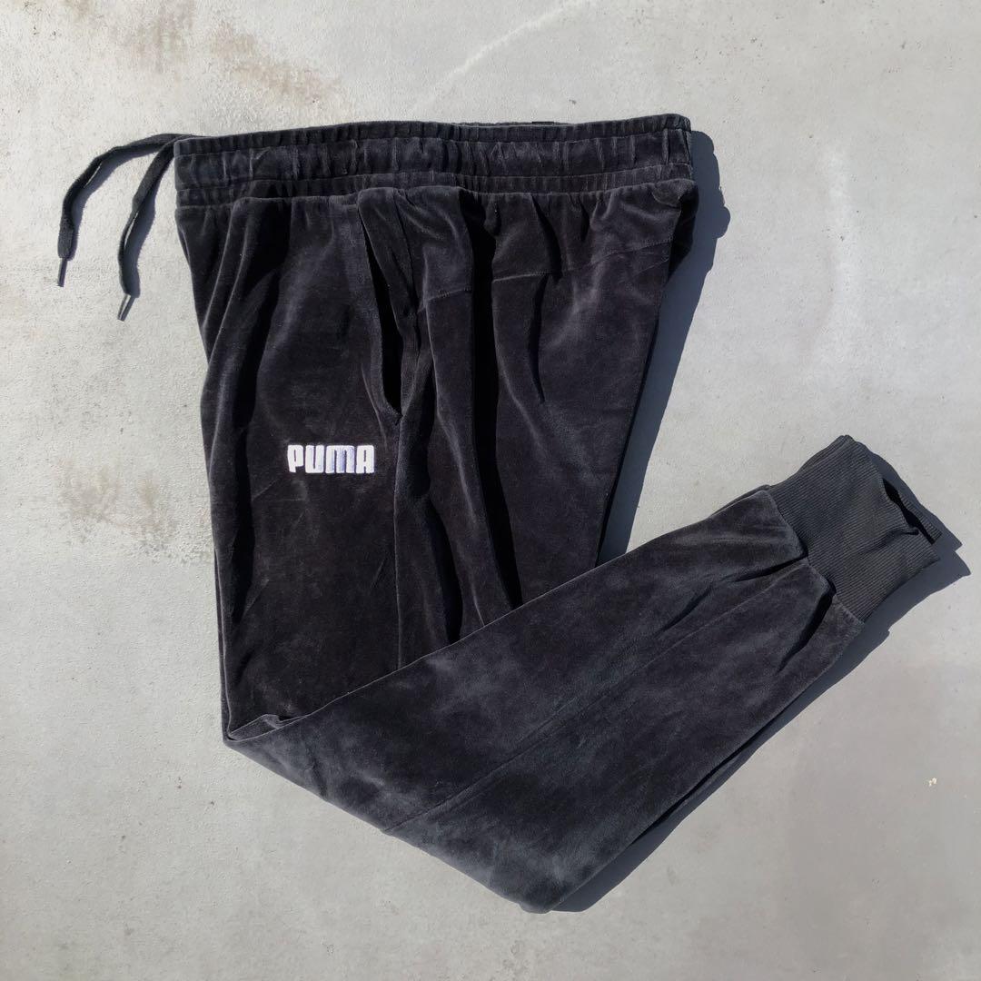 puma プーマ ベロア ウォームアップ トラックパンツ ジャージ Mサイズ