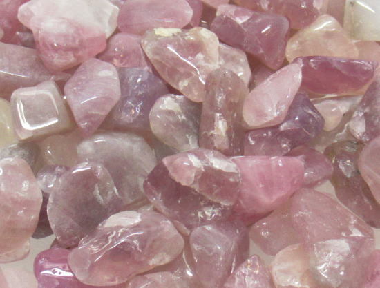 NO.6 deep rose quartz ... stone ( approximately 5~22mm)( approximately 100g entering )<. love * feeling .. main .> raw ore . raw .. natural stone reality goods 