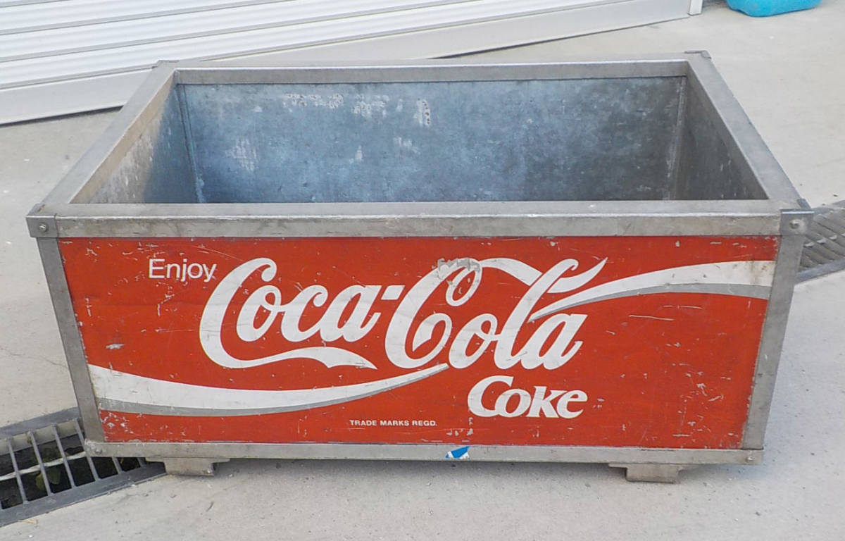 非売品　コカコーラ アイス クーラー ボックス イベント お祭り 水槽　レトロ　コカ・コーラ_画像1