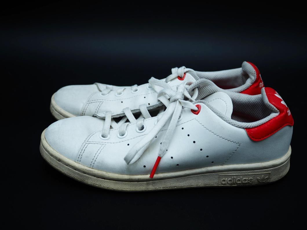 adidas originals アディダスオリジナルス G27631 STAN SMITH スタンスミス スニーカー size22.5ｃｍ/白 ■■ ☆ djb1 レディース_画像2