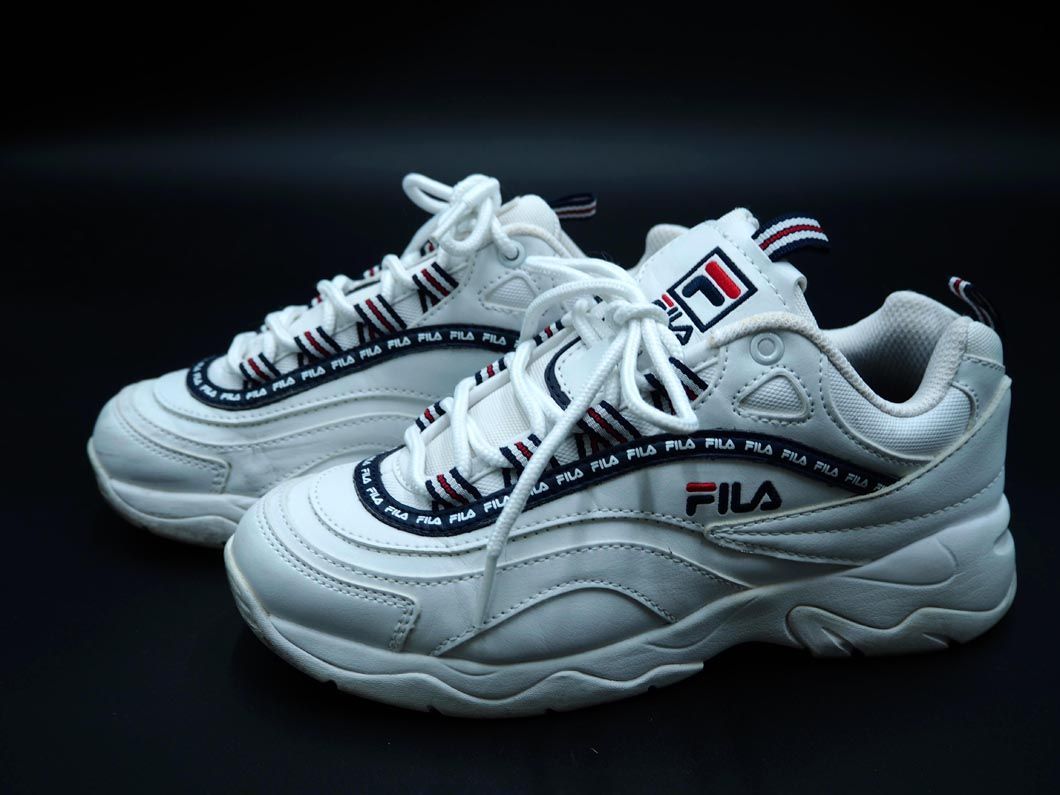 FILA フィラ 5RM00816-125 Ray-Repeat スニーカー size23/白 ■■ ☆ djb2 レディース_画像2