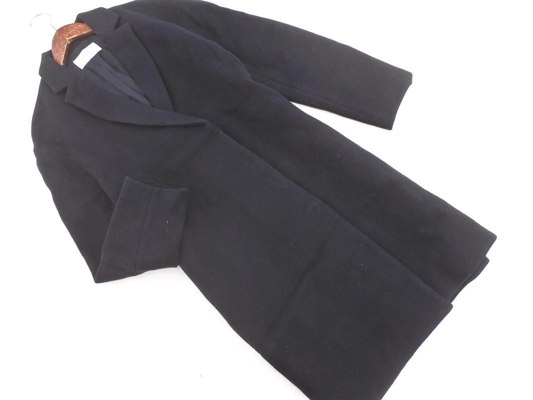 BODY DRESSING body dressing wool . Chesterfield coat size38/ dark blue *# * dja6 lady's 