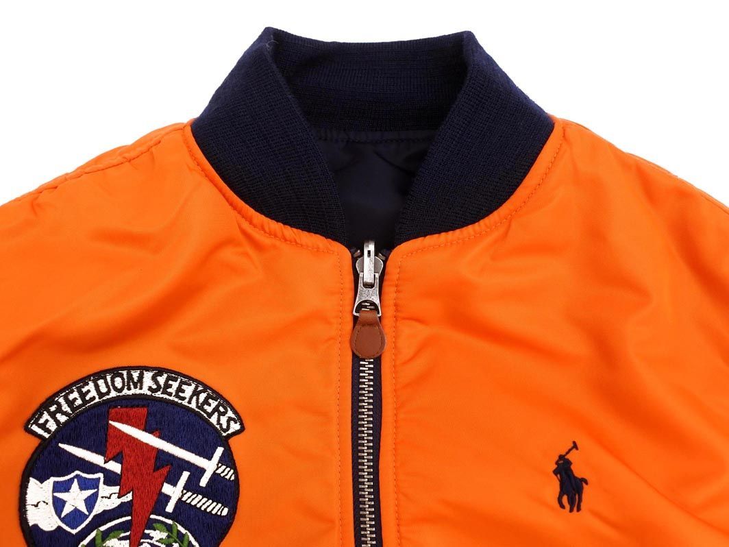 正規 MA-1 ラルフローレン ポロ 新品 リバーシブル 子供服 dja6