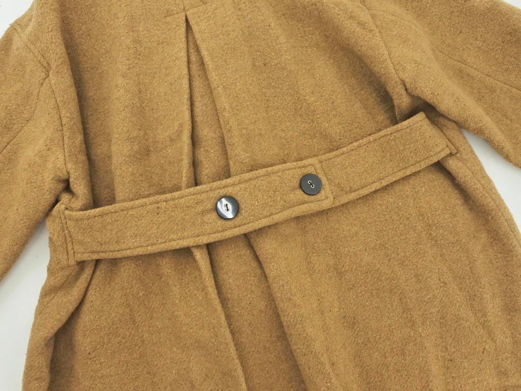 MOUSSY Moussy wool . Chesterfield coat size2/ tea *# * djb6 lady's 