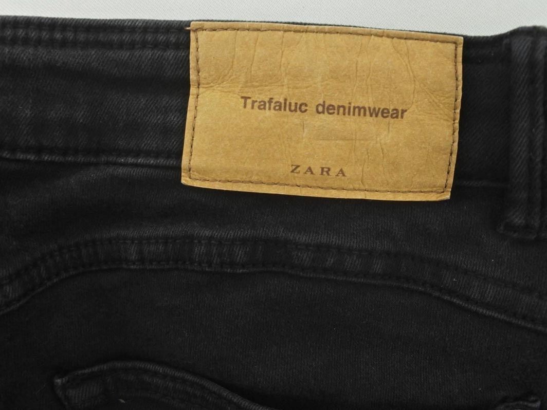 ZARA TRF ザラ トラファ スキニー デニムパンツ size34/黒 ■■ ☆ djb8 レディース_画像5