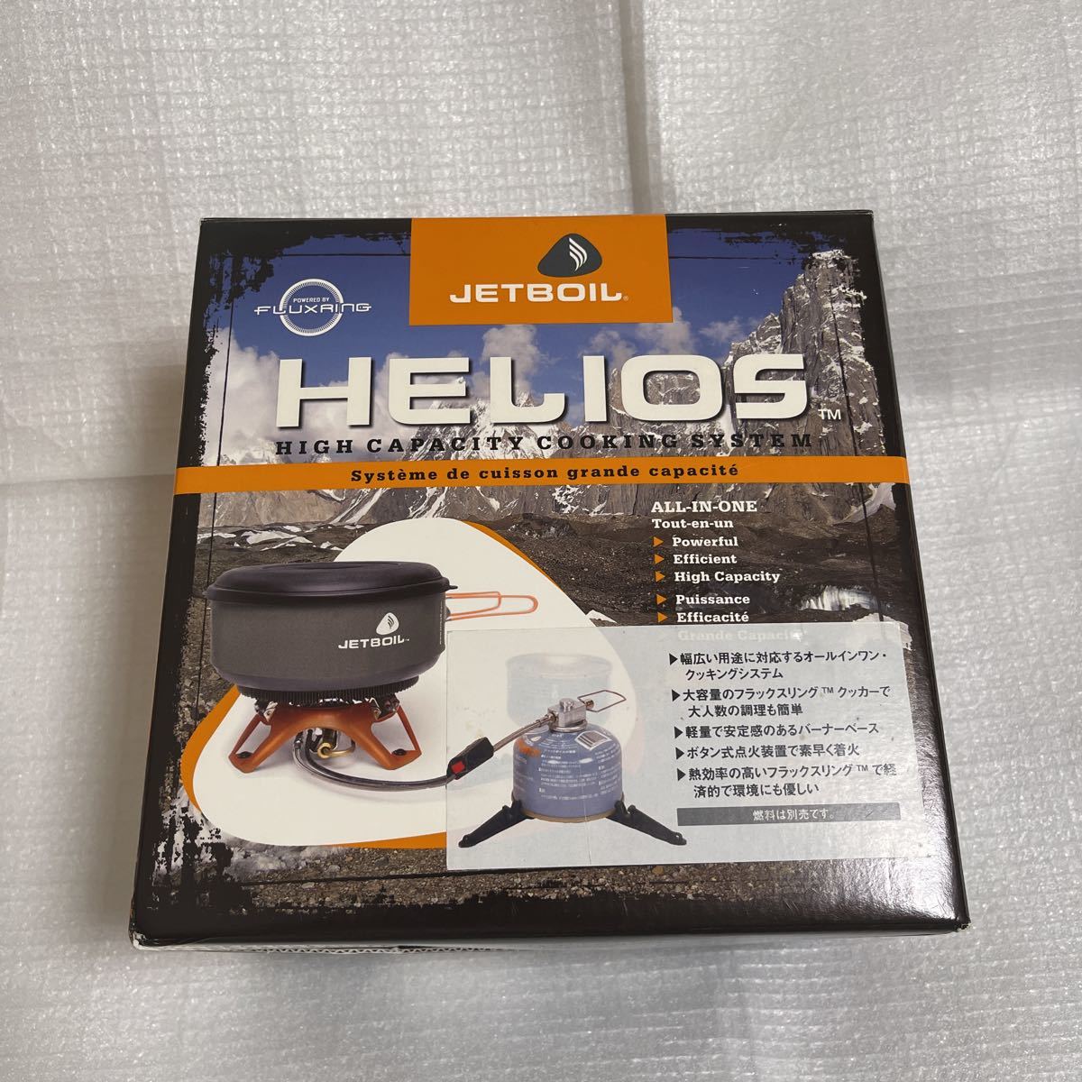 廃盤 希少未使用品 ジェットボイル JETBOIL ヘリオス HEL200 廃盤 希少未使用品 ジェットボイル JETBOIL ヘリオス HEL200