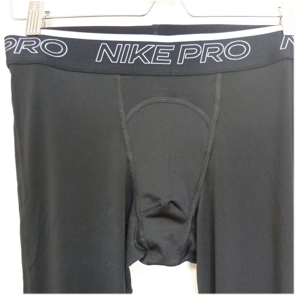  новый товар не использовался * бесплатная доставка *( мужской L) Nike Pro NIKE PRO чёрный длинный трико тренировка трико легкий dry Fit 
