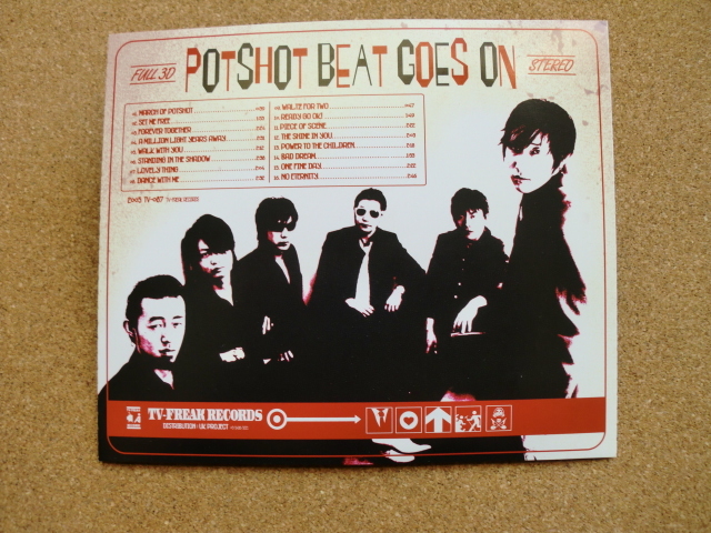 ＊【CD】ポットショット／Potshot Beat Goes On（TV-087）（日本盤）ステッカー付_画像8