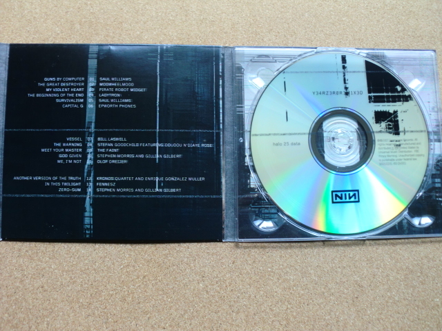 *[CD+DVD]Nine Inch Nails|Y34RZ3R0R3M1X3D(HALO25)( зарубежная запись ) бумага жакет 