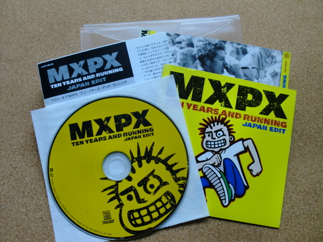 ＊【CD】MXPX／Best Of Mxpx ten Years And Running（TOCP66122）（日本盤）_画像3