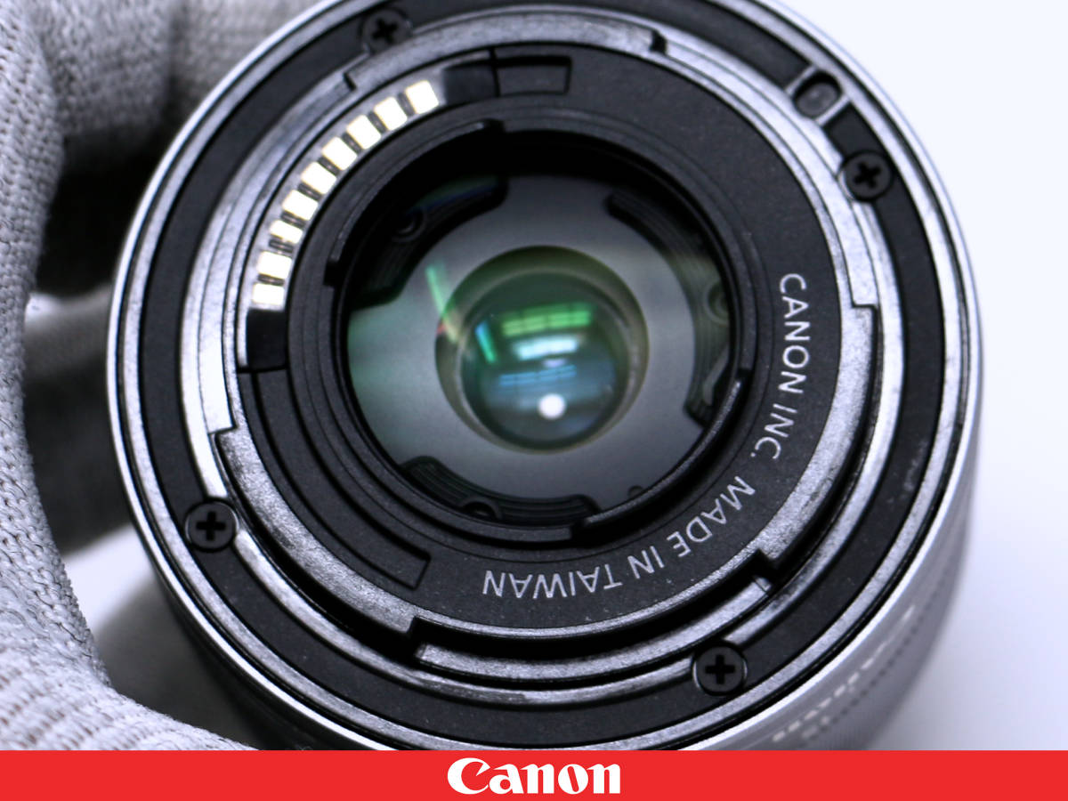 ★極美品★Canon キャノン EF-M15-45mm F3.5-6.3 IS STM （シルバー）★コンパクトミラーレスカメラと相性抜群★EF-M15-45ISSTMSL_画像8