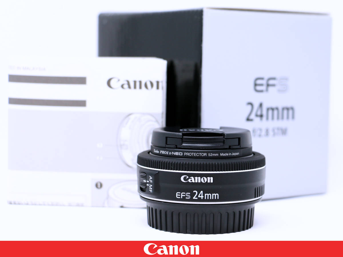 信頼 F2.8 EF-S24mm キャノン ◇美品◇Canon STM プロテクトフィルター