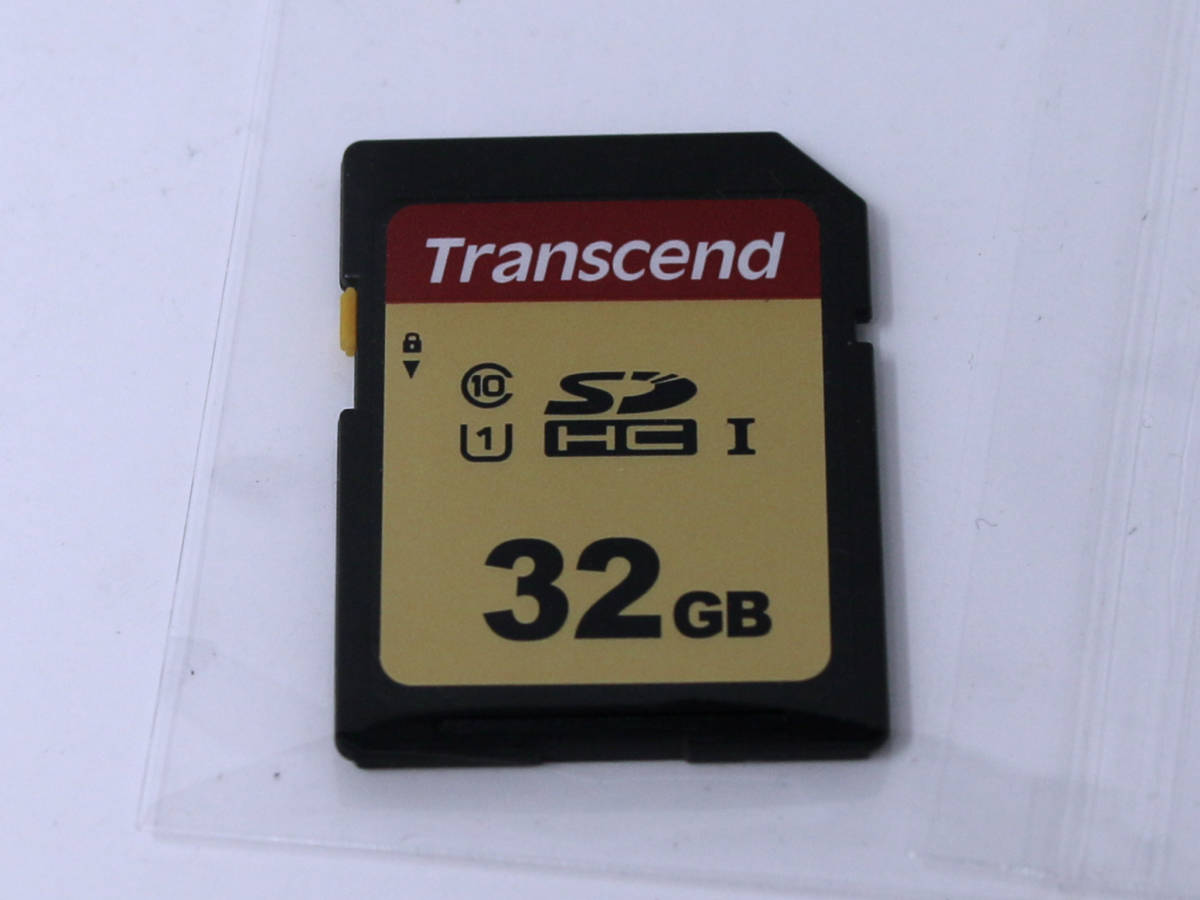 ◆◇32GB SDカード Transcend トランセンド TS32GSDC500S SDHC 32GB UHS-I U1 MLC SDカード Transcend プロカメラマンも使用◇◆_画像1