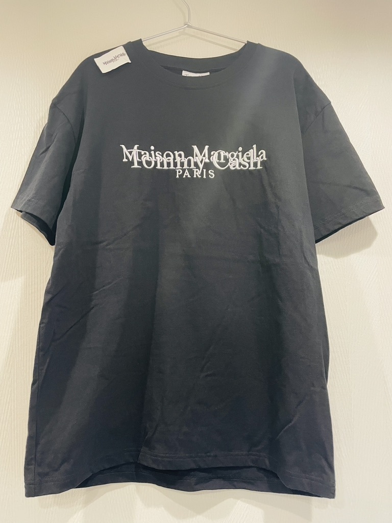 MAISON MARGIELA Tommy Cash メゾン マルジェラ × トミー・キャッシュ Tシャツ コラボ Lサイズ 未使用 送料無料